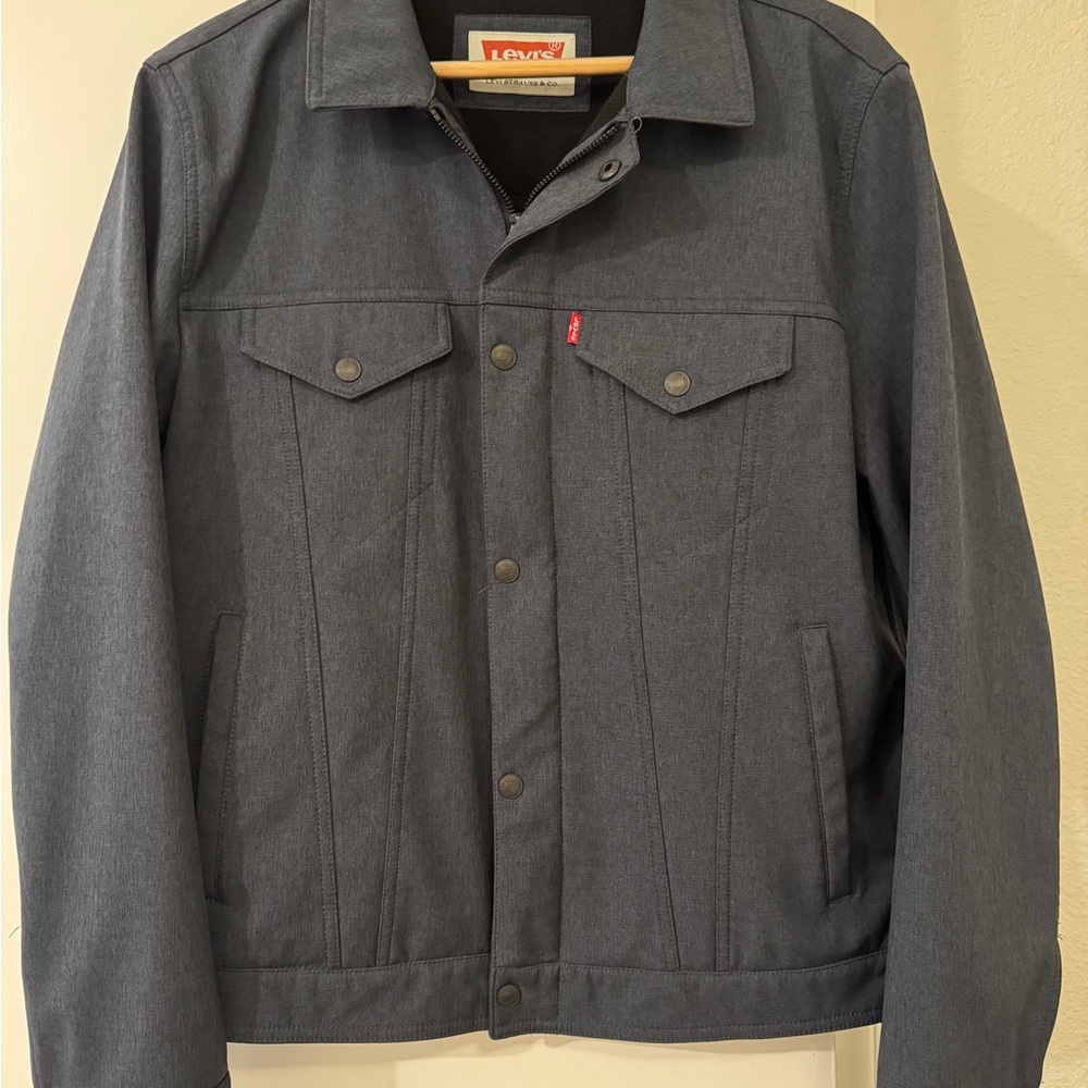 Levis Soft Shell Trucker Jacket - image 6